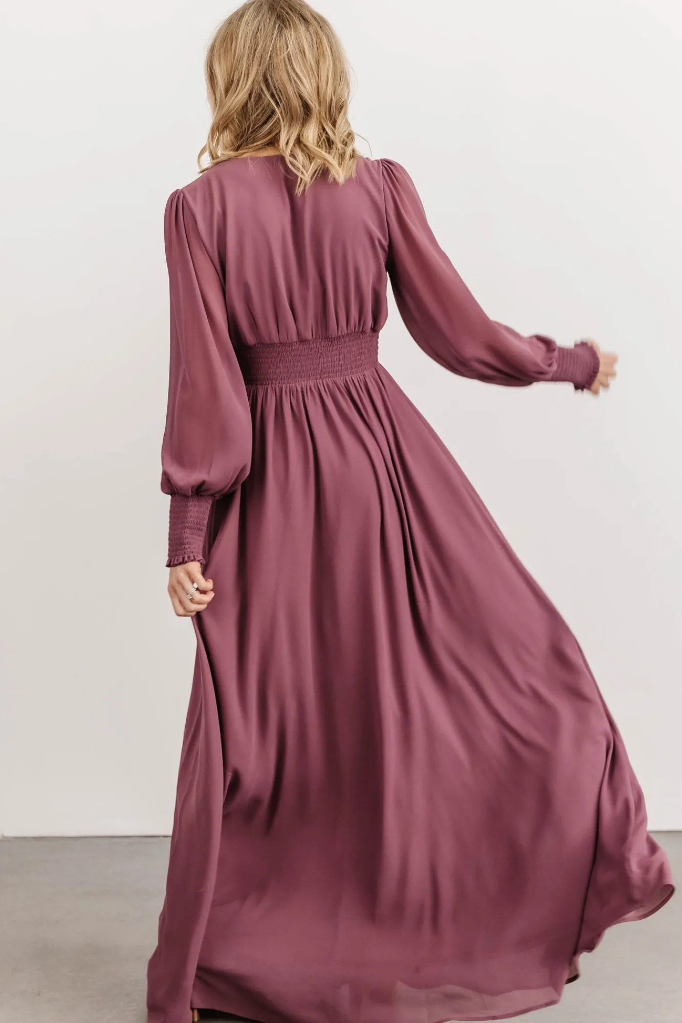 Baltic Born Olivia Maxi Dress | Vintage Plum