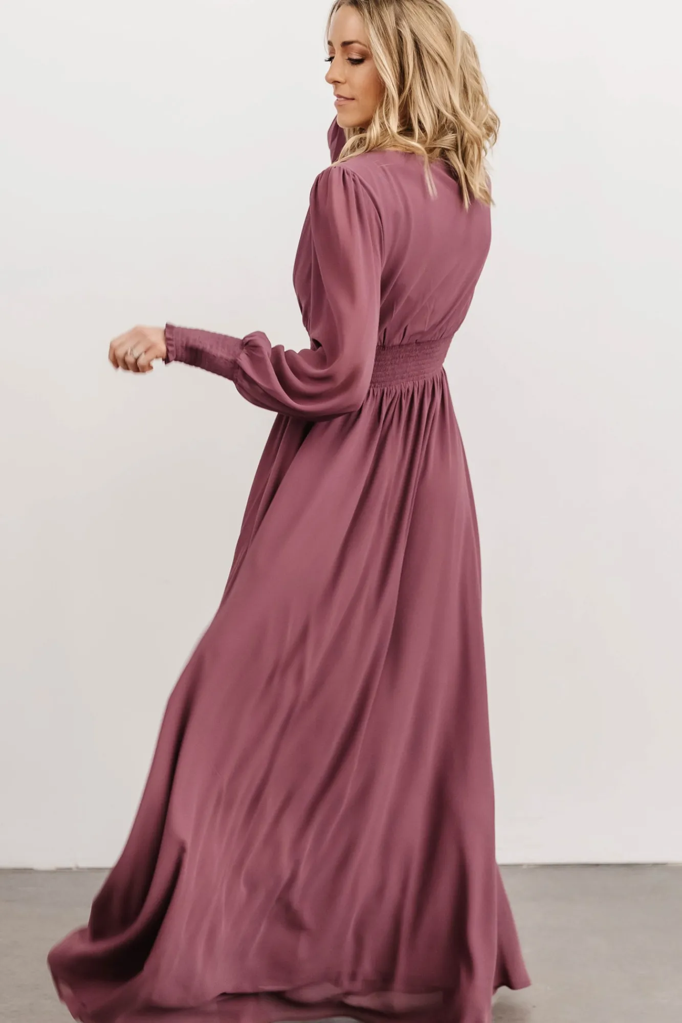 Baltic Born Olivia Maxi Dress | Vintage Plum
