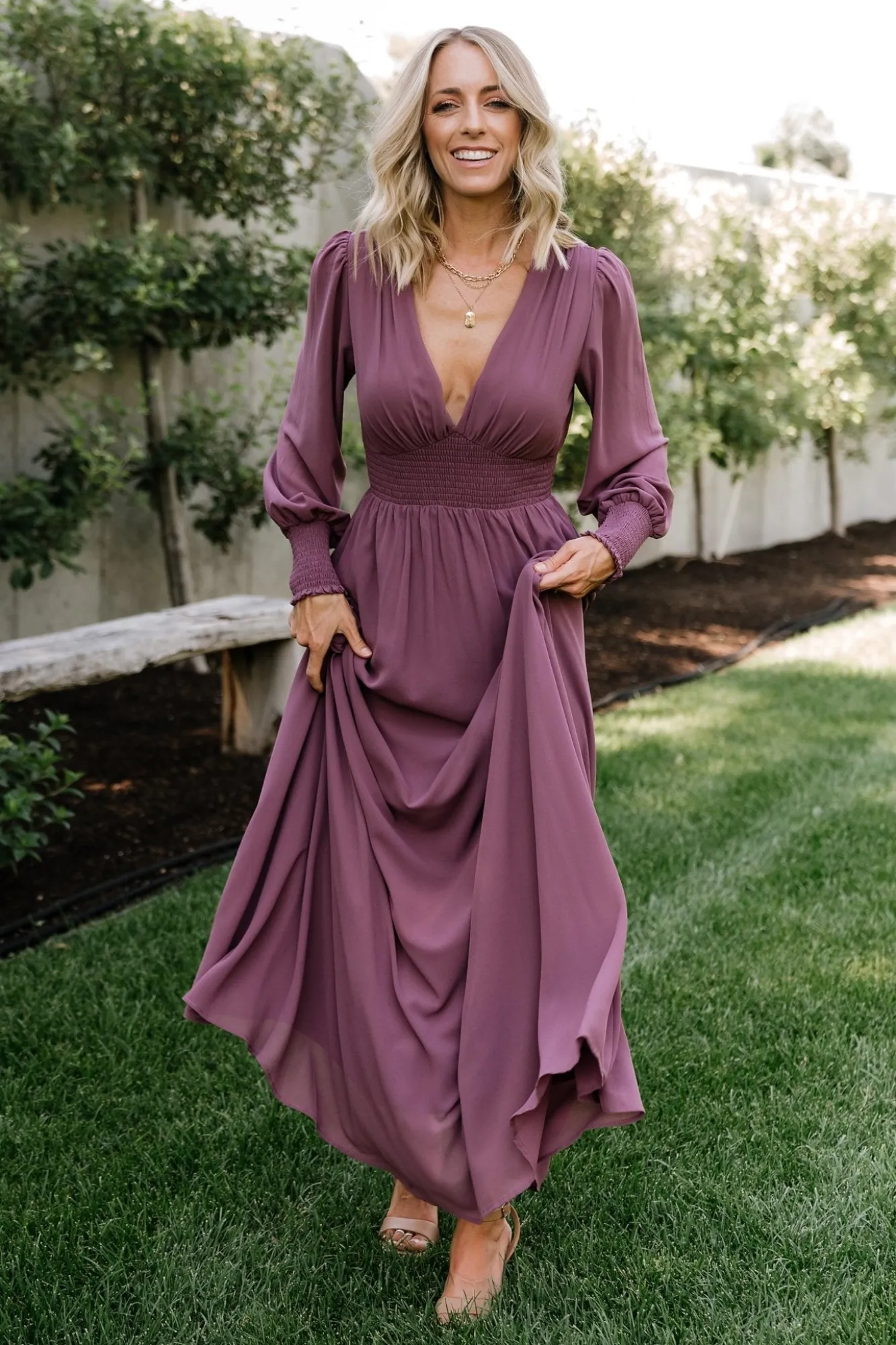Baltic Born Olivia Maxi Dress | Vintage Plum