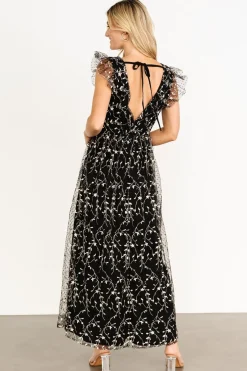 Baltic Born Orza Embroidered Maxi Dress |