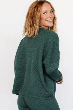 Baltic Born Owen Waffle Sweater Top |