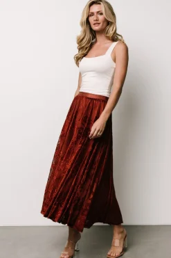 Baltic Born Palini Velvet Skirt |