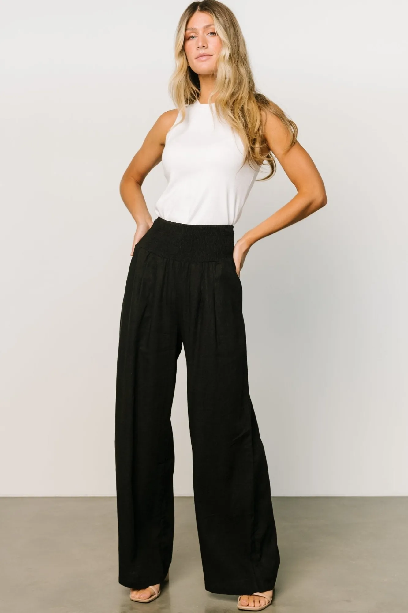 Baltic Born Parvati Smocked Waist Pants |