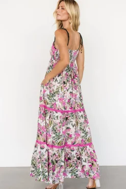 Baltic Born Pierrette Maxi Dress | Pink Multi
