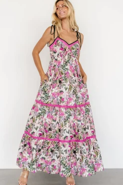 Baltic Born Pierrette Maxi Dress | Pink Multi