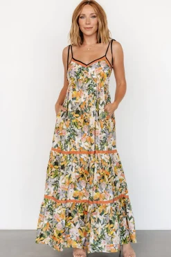 Baltic Born Pierrette Maxi Dress | Tangerine Multi