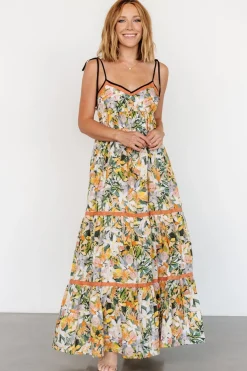 Baltic Born Pierrette Maxi Dress | Tangerine Multi