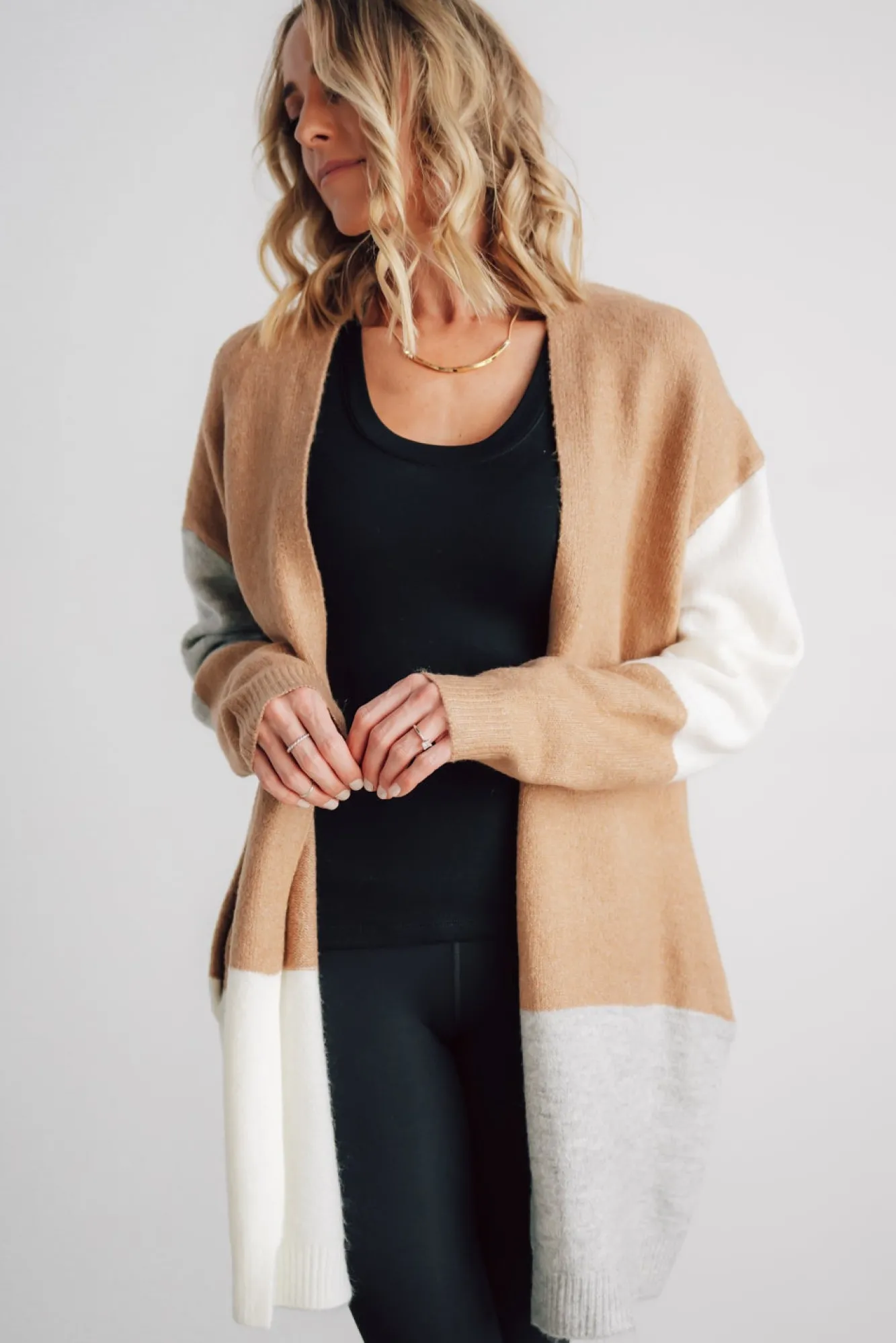 Baltic Born Pierson Color Block Cardigan |