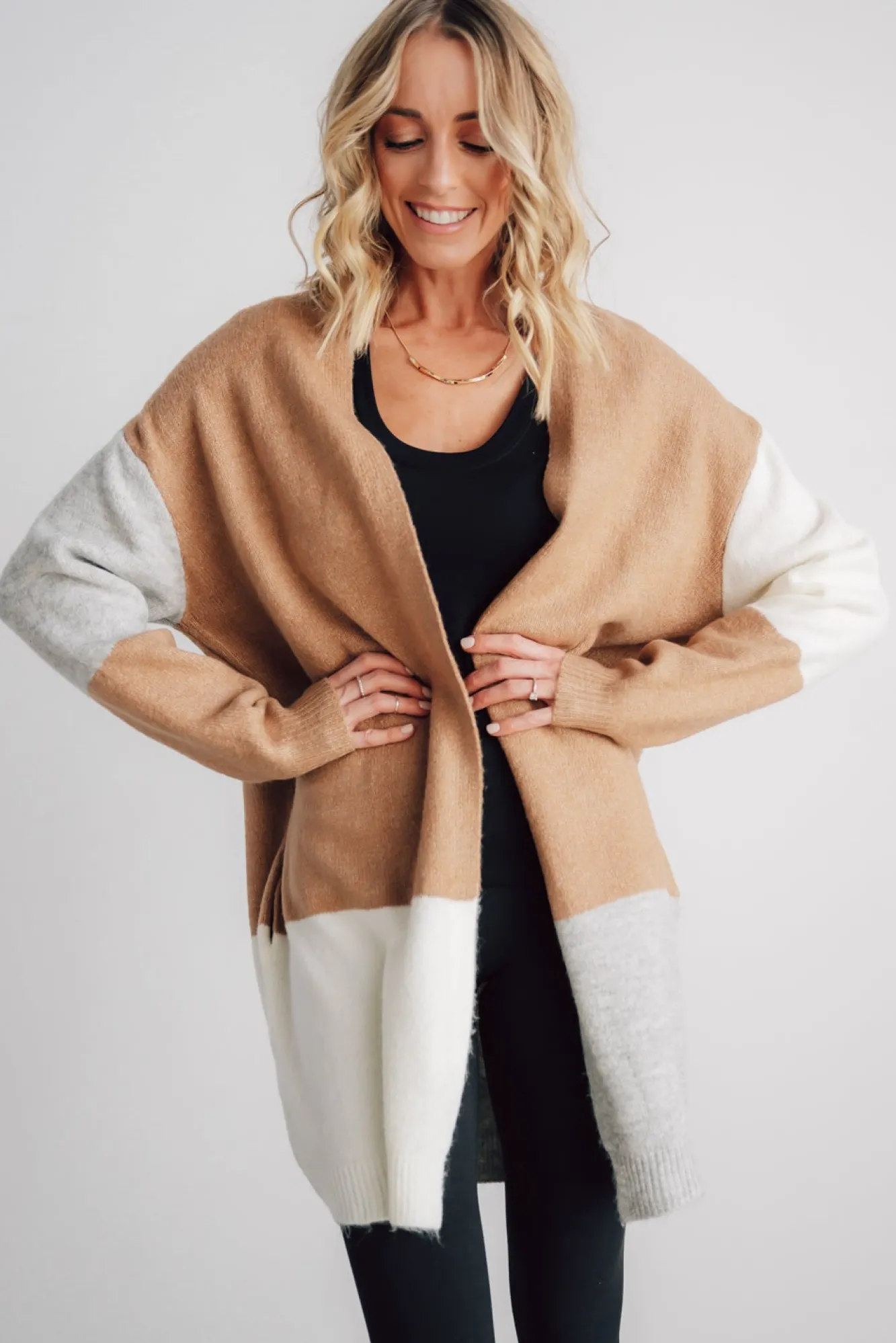 Baltic Born Pierson Color Block Cardigan |