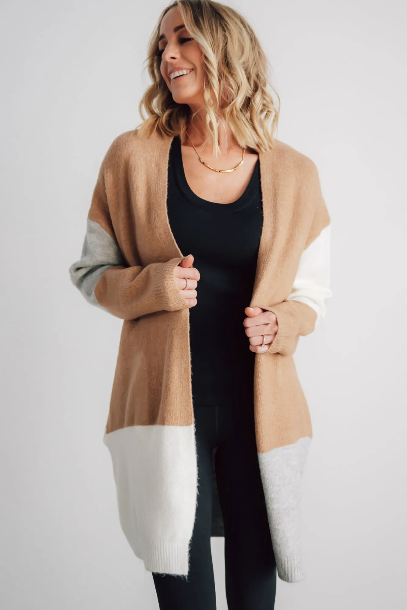 Baltic Born Pierson Color Block Cardigan |