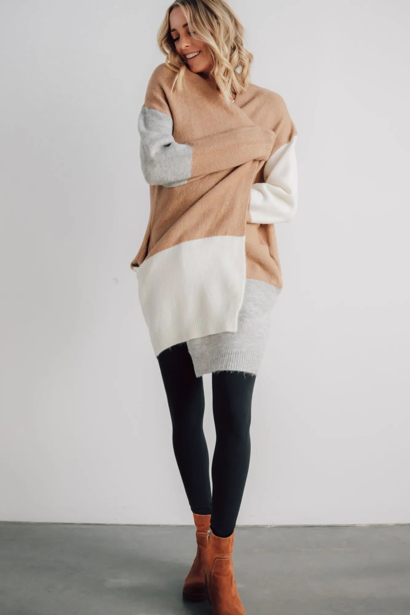 Baltic Born Pierson Color Block Cardigan |