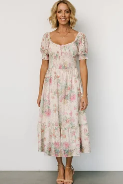 Baltic Born Piper Eyelet Midi Dress | Vintage Floral