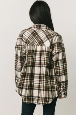 Baltic Born Polson Plaid Shacket | Ivory Multi