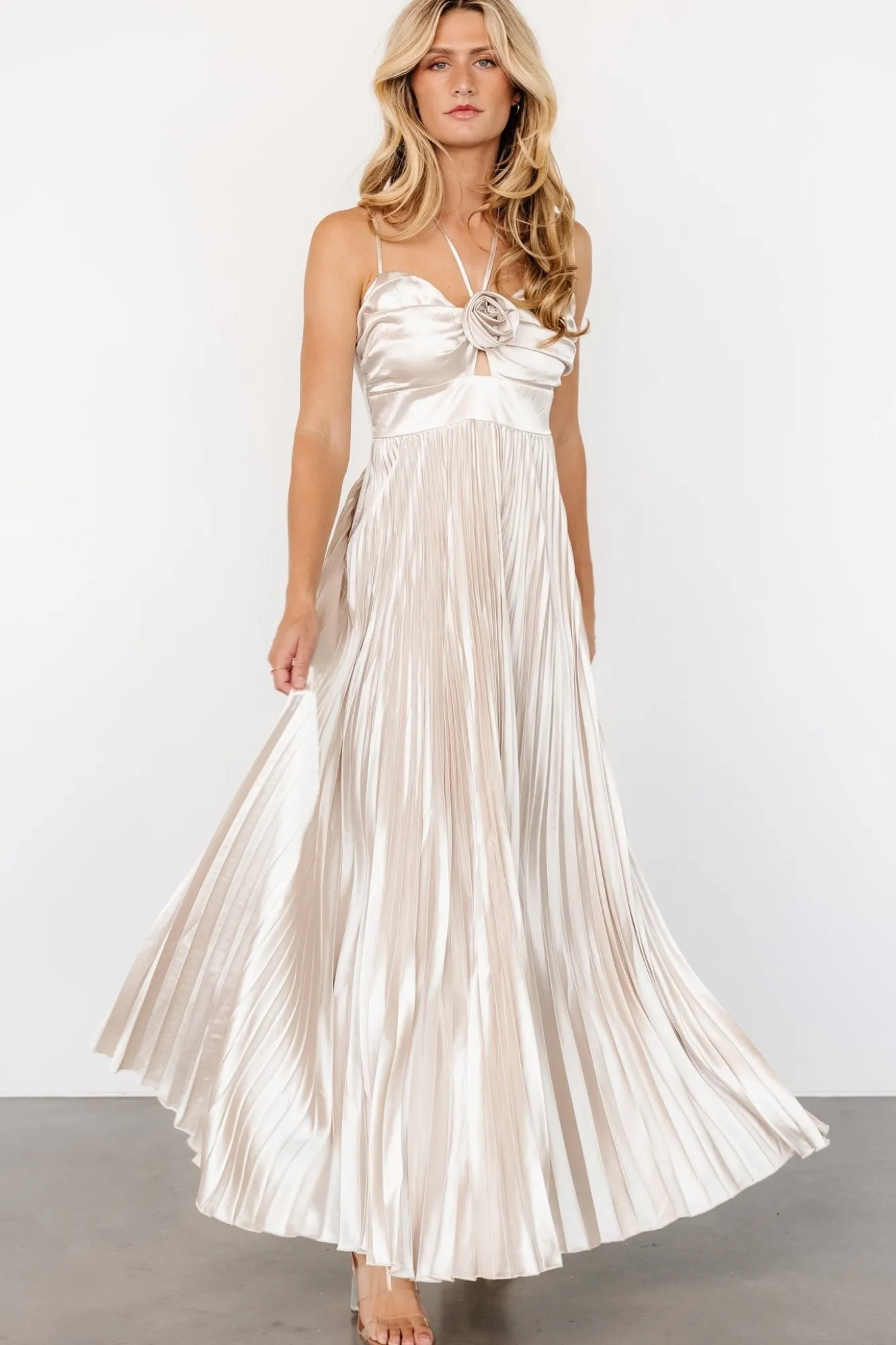 Baltic Born Portia Satin Maxi Dress |