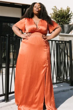 Baltic Born Prague Satin Maxi Dress |