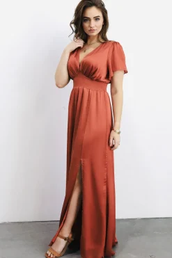 Baltic Born Prague Satin Maxi Dress |