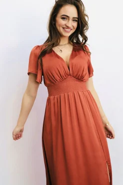 Baltic Born Prague Satin Maxi Dress |