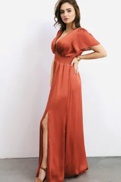 Baltic Born Prague Satin Maxi Dress |