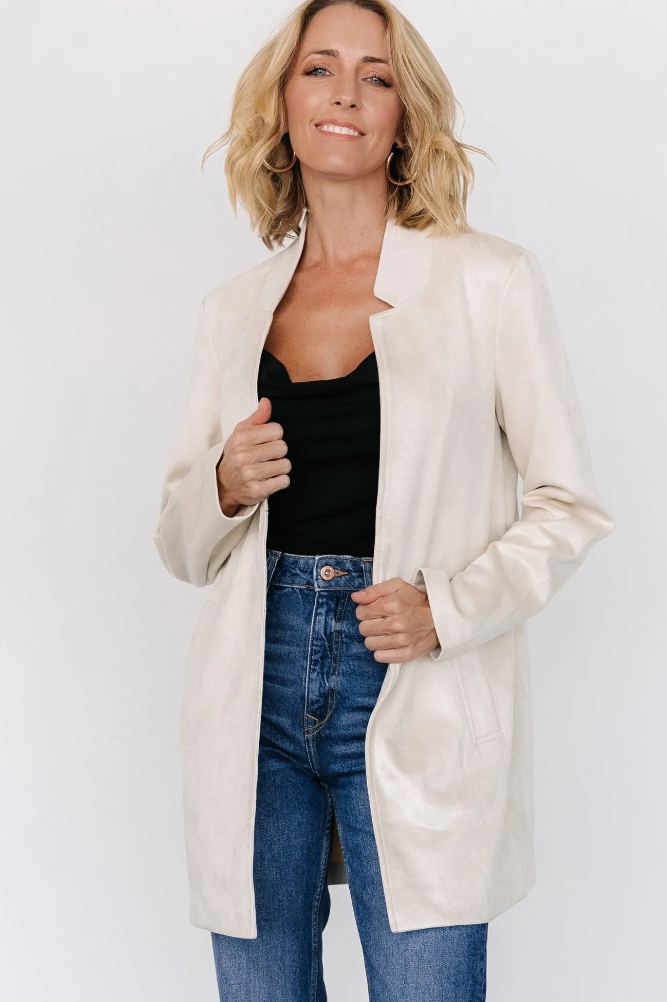Baltic Born Queenie Faux Suede Jacket |