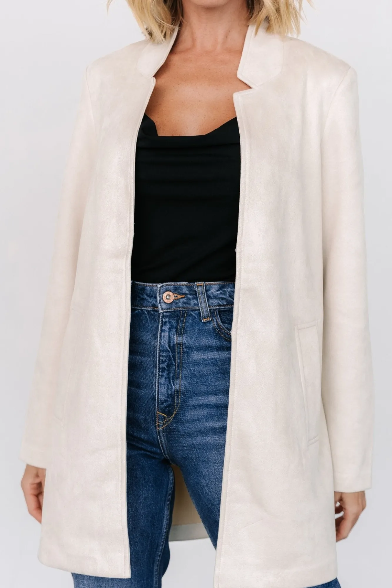 Baltic Born Queenie Faux Suede Jacket |