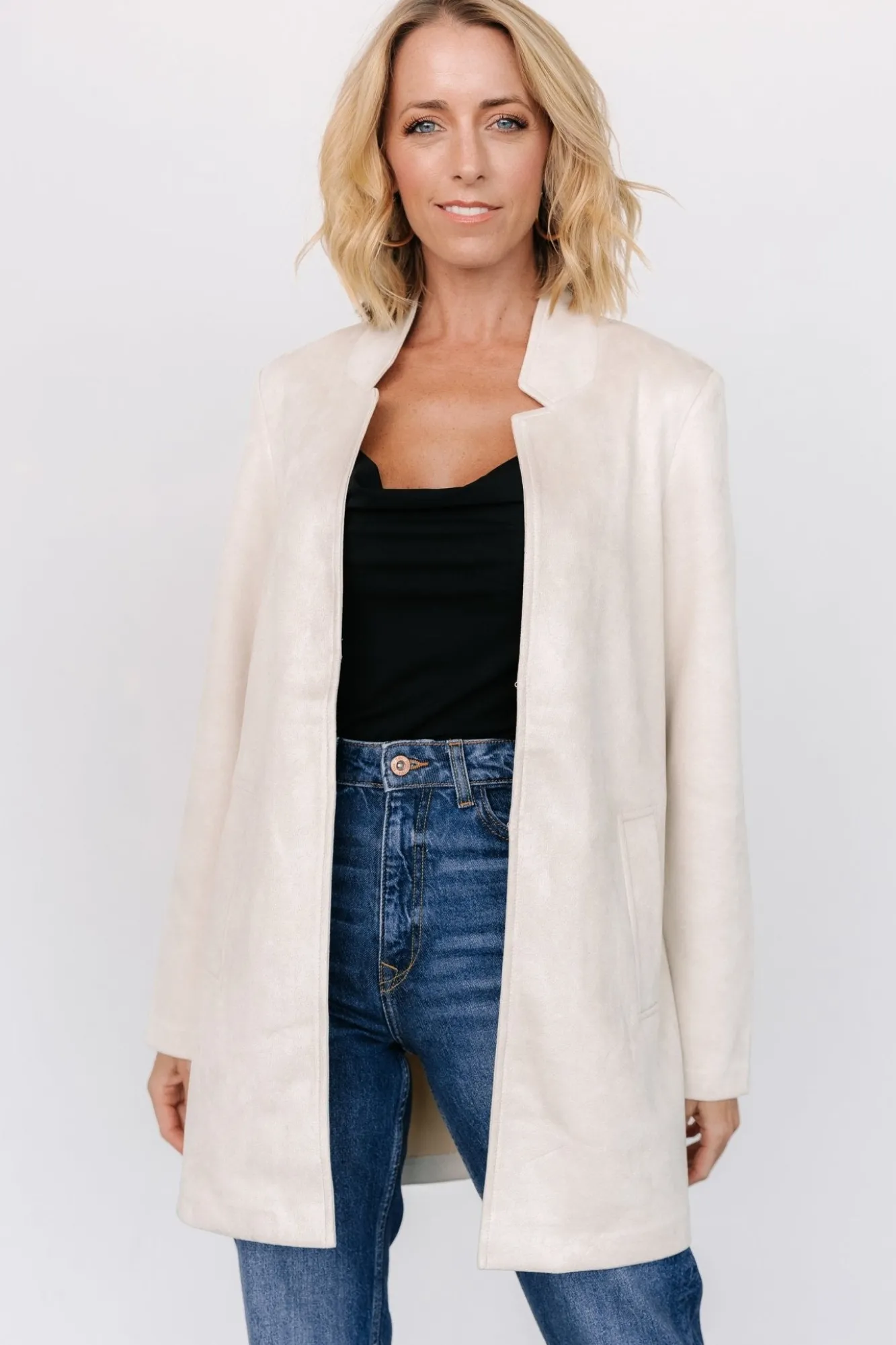 Baltic Born Queenie Faux Suede Jacket |