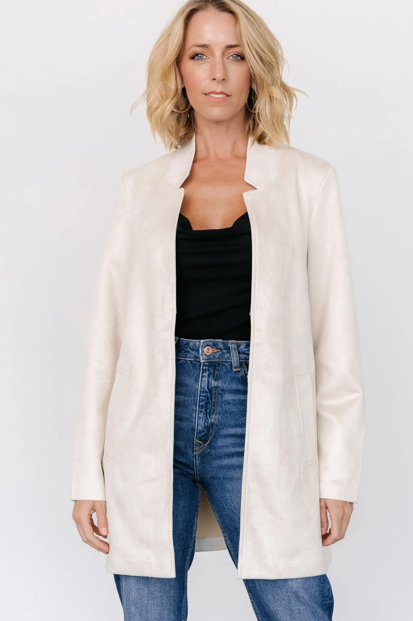 Baltic Born Queenie Faux Suede Jacket |