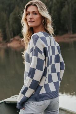 Baltic Born Quincy Checkered Sweater |
