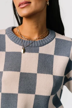 Baltic Born Quincy Checkered Sweater |
