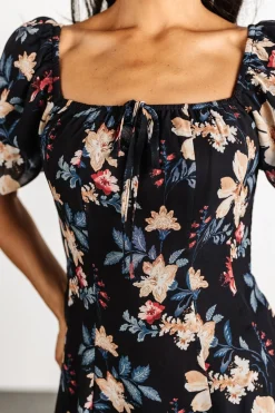Baltic Born Raelynn Maxi Dress | Black Floral
