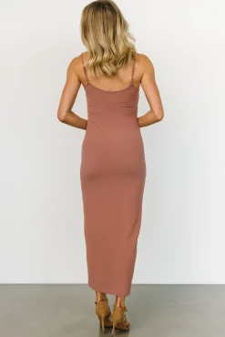 Baltic Born Ramsey Bodycon Tank Dress | Dusty Mauve