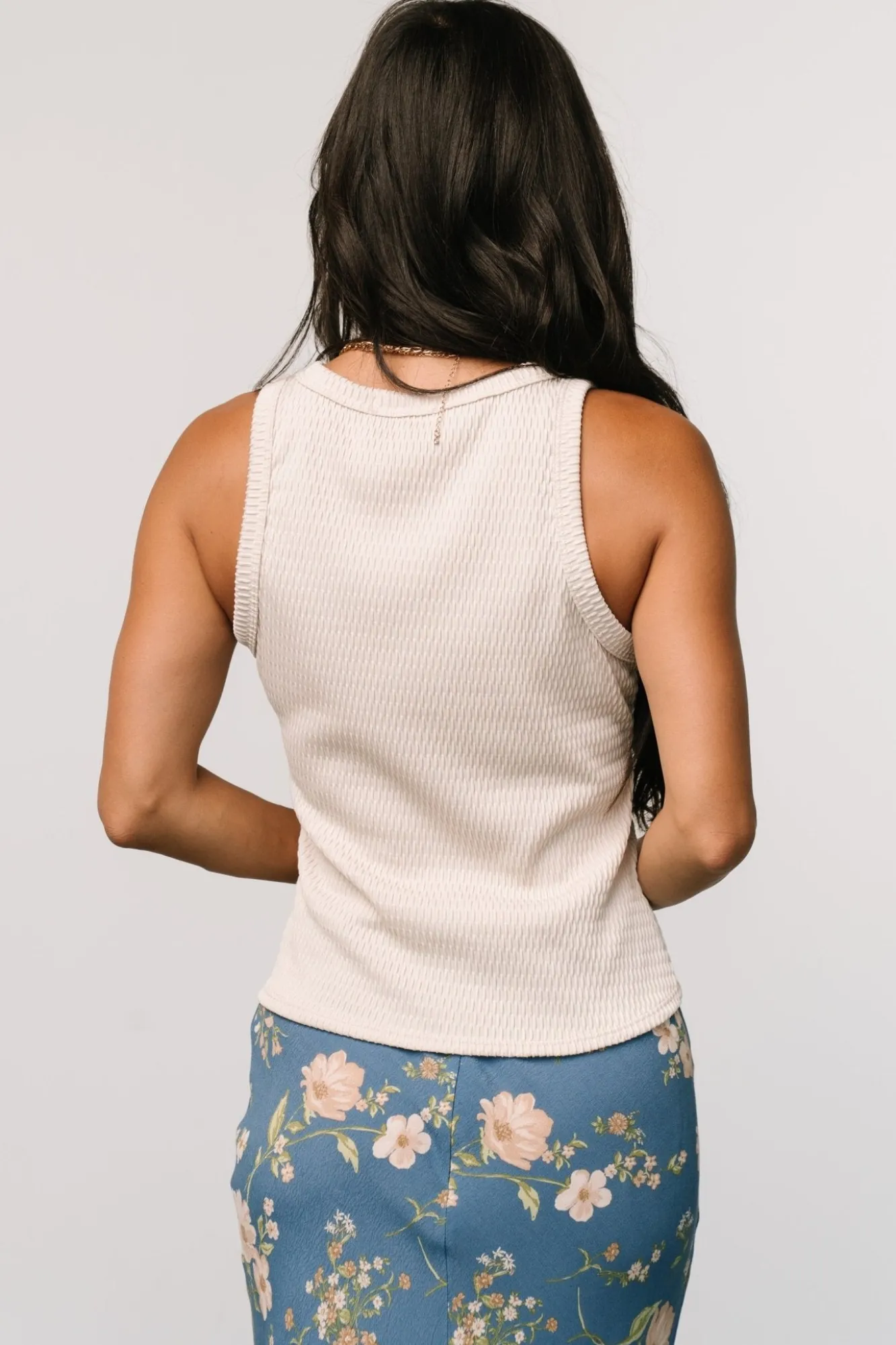 Baltic Born Raye Textured Tank Top |