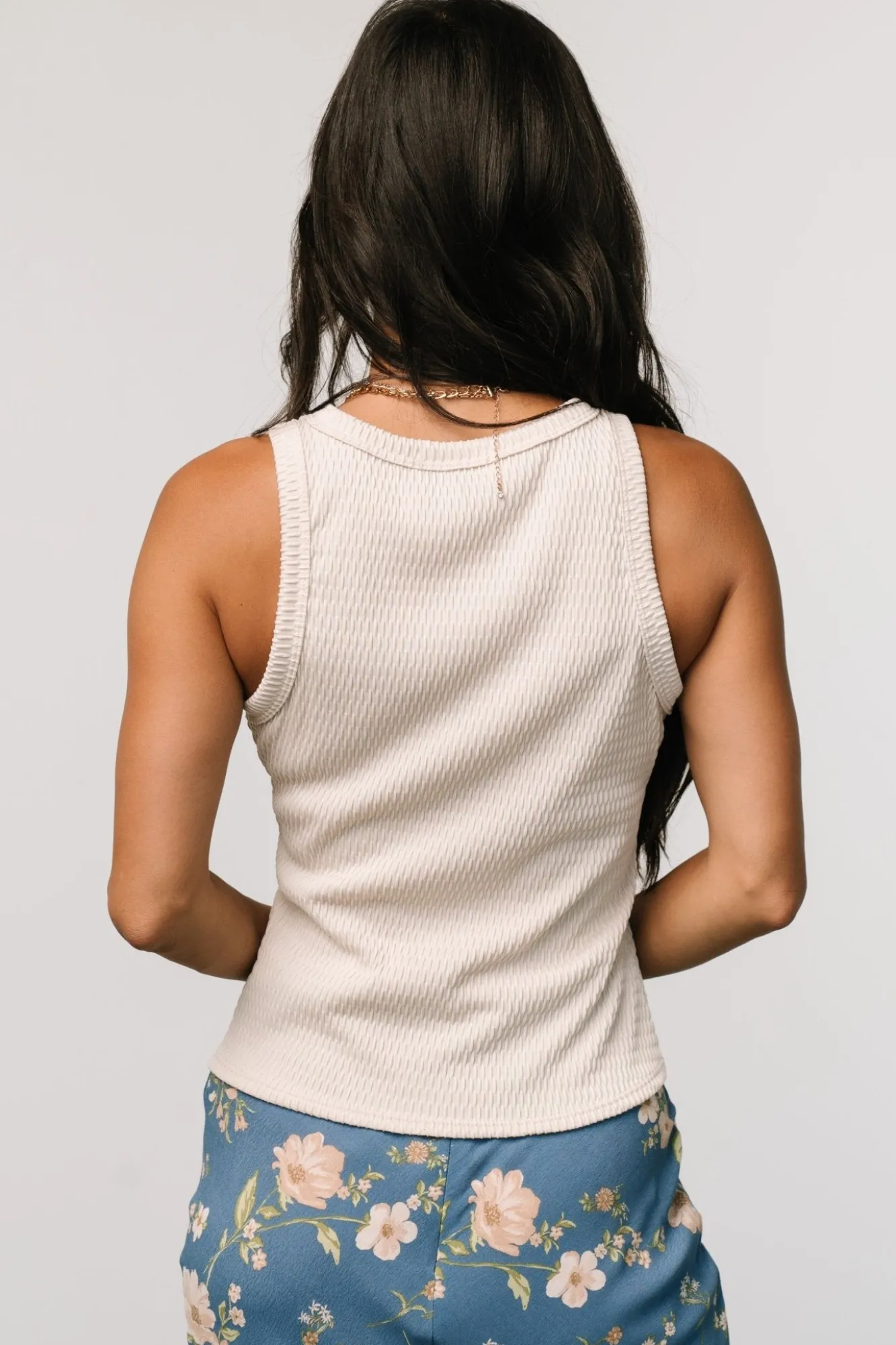Baltic Born Raye Textured Tank Top |