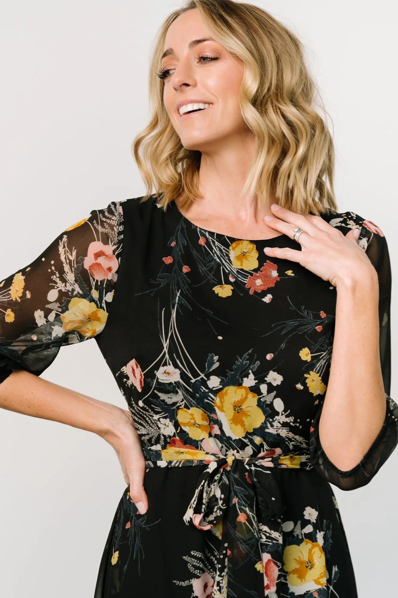 Baltic Born Rebecca Maxi Dress | Botanical Floral