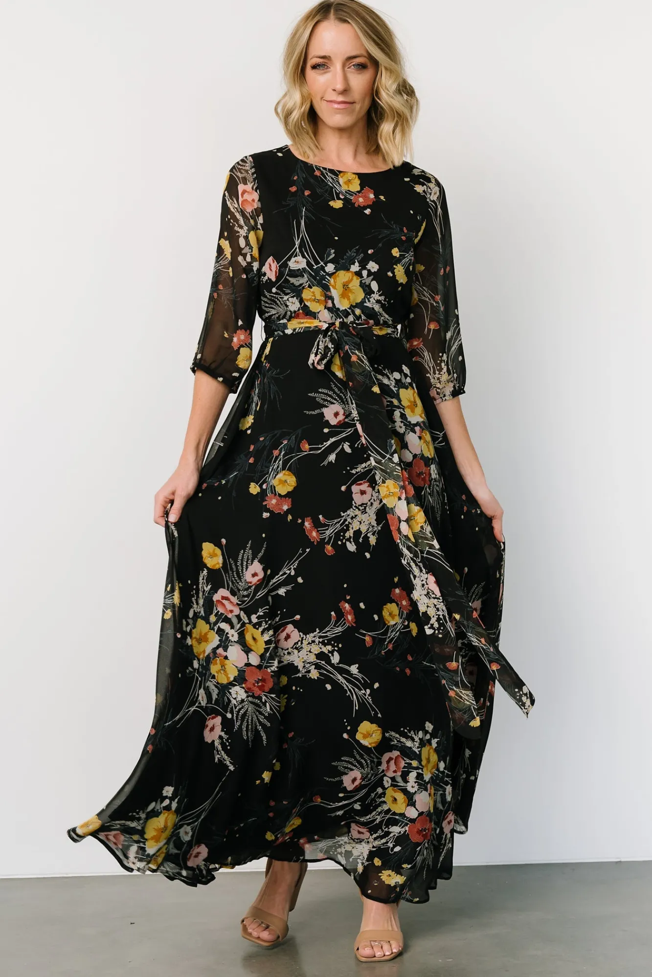 Baltic Born Rebecca Maxi Dress | Botanical Floral