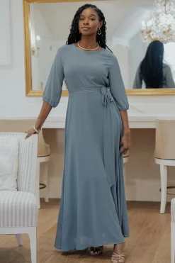 Baltic Born Rebecca Maxi Dress | Dusty Blue