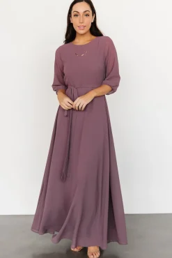 Baltic Born Rebecca Maxi Dress | Vintage Plum
