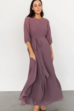 Baltic Born Rebecca Maxi Dress | Vintage Plum