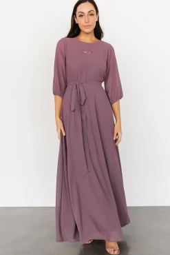 Baltic Born Rebecca Maxi Dress | Vintage Plum