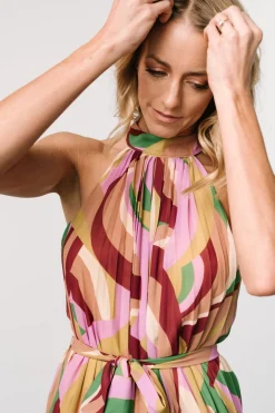 Baltic Born Rita Maxi Dress | Green Multi Print
