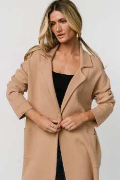 Baltic Born Roland Long Jacket | Light Camel