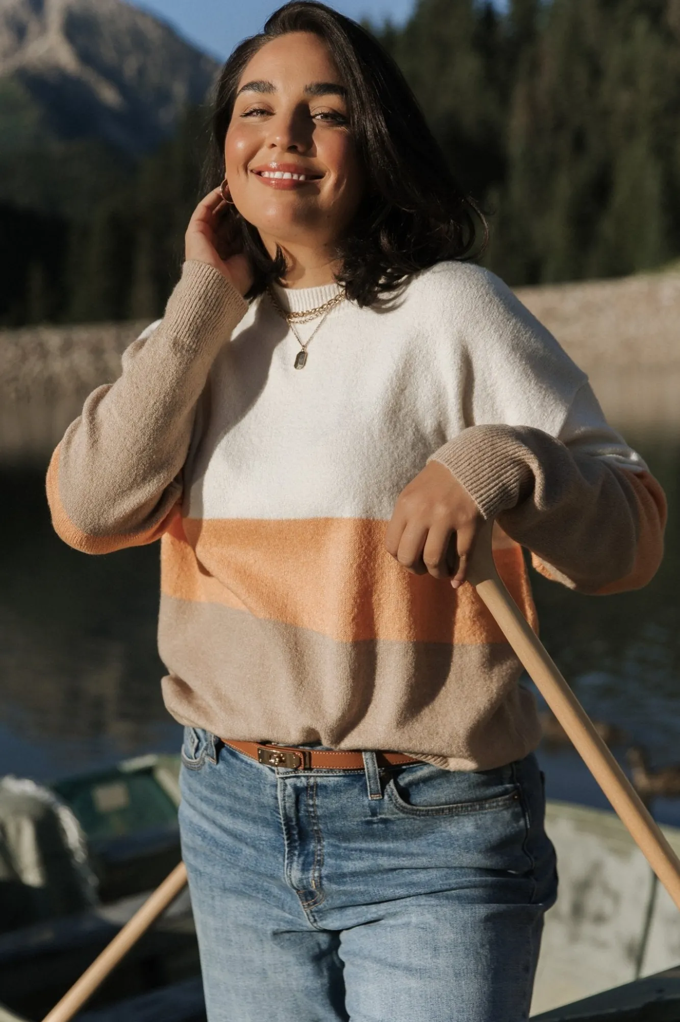 Baltic Born Rooney Sweater | Cream + Oatmeal