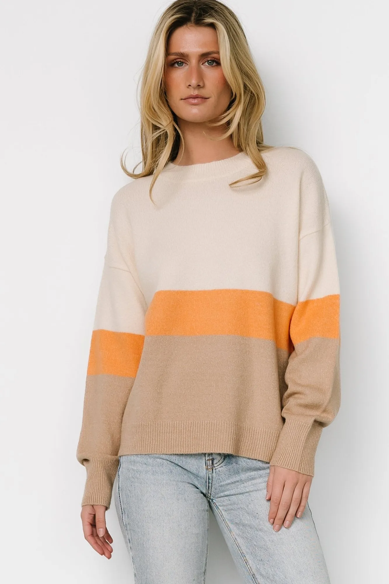Baltic Born Rooney Sweater | Cream + Oatmeal