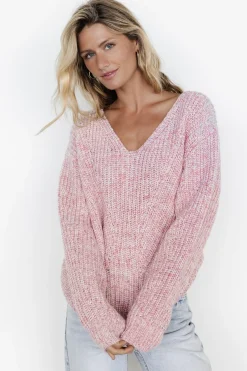 Baltic Born Rosie Knit Sweater | Soft Pink