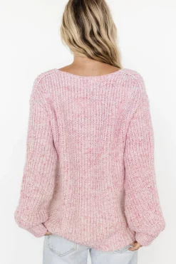 Baltic Born Rosie Knit Sweater | Soft Pink