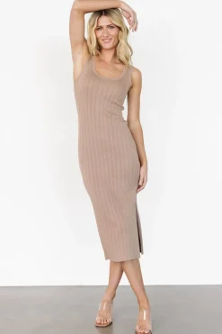 Baltic Born Rue Ribbed Midi Dress |
