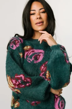 Baltic Born Ryder Sweater | Jade Multi Floral