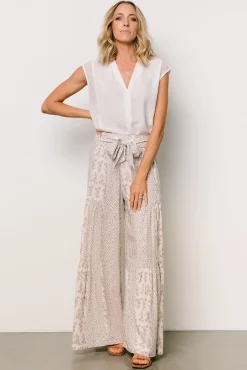 Baltic Born San Sebastian Pants | Tan Multi