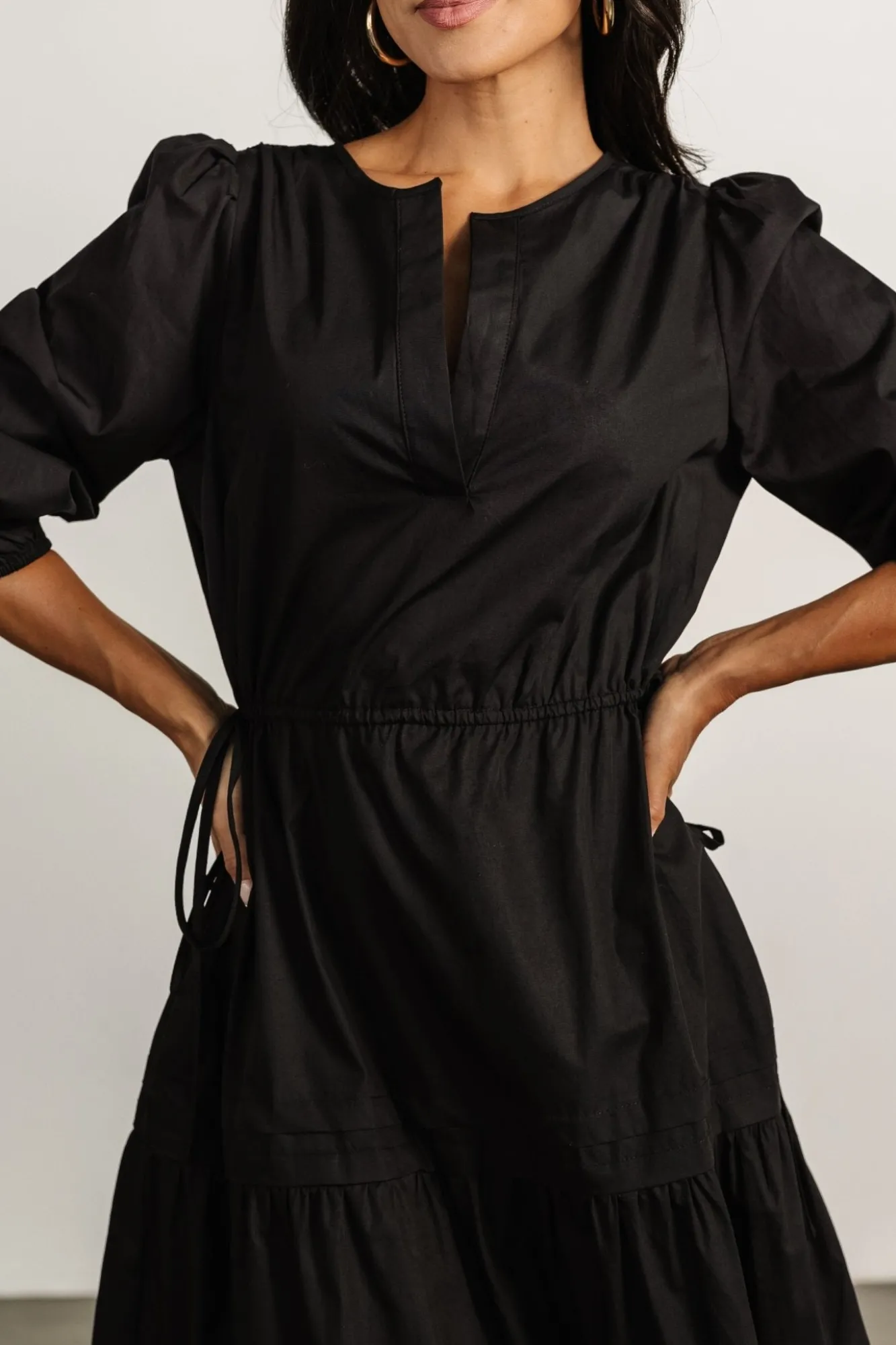 Baltic Born Santa Fe Poplin Midi Dress |