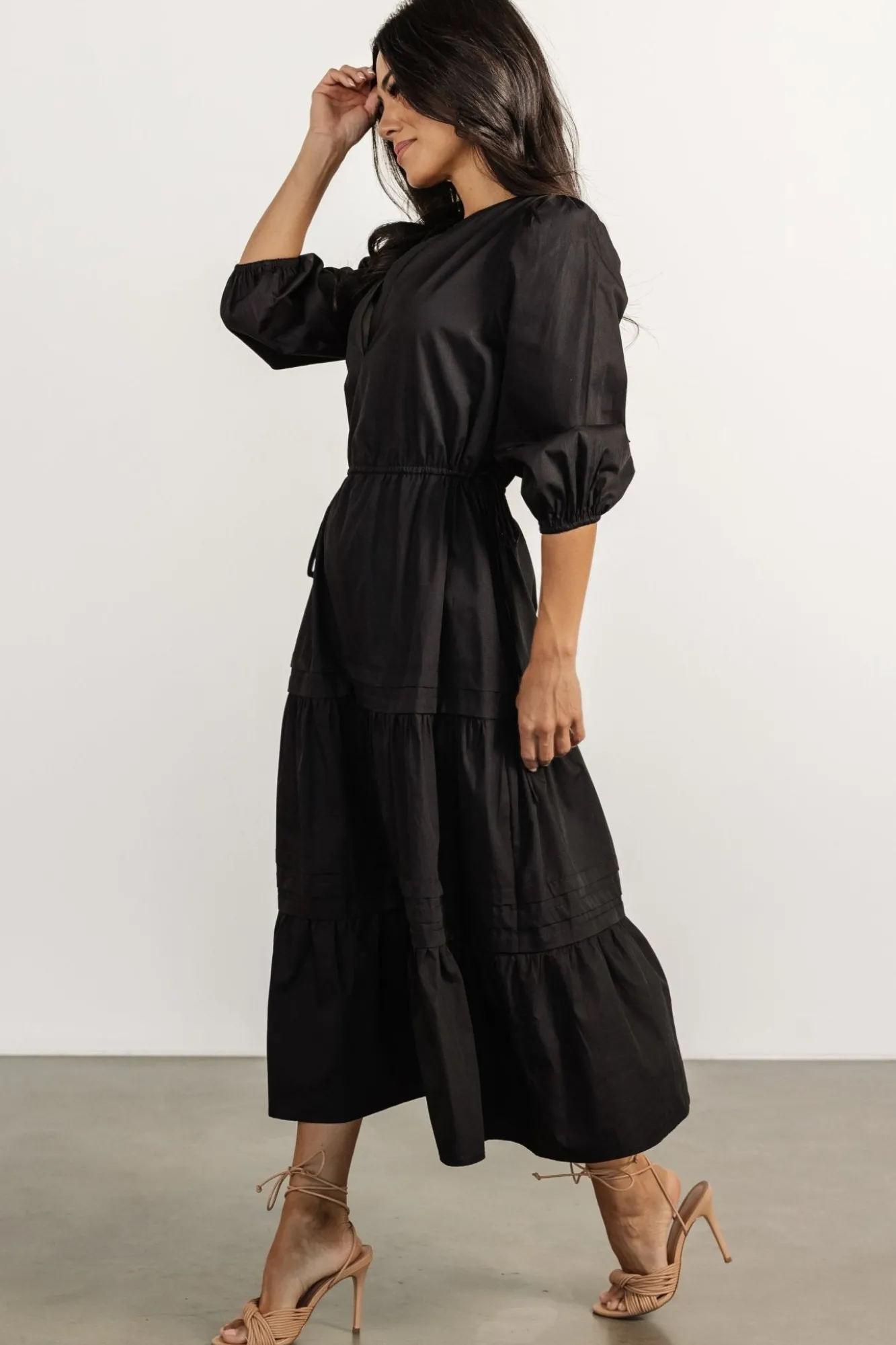 Baltic Born Santa Fe Poplin Midi Dress |