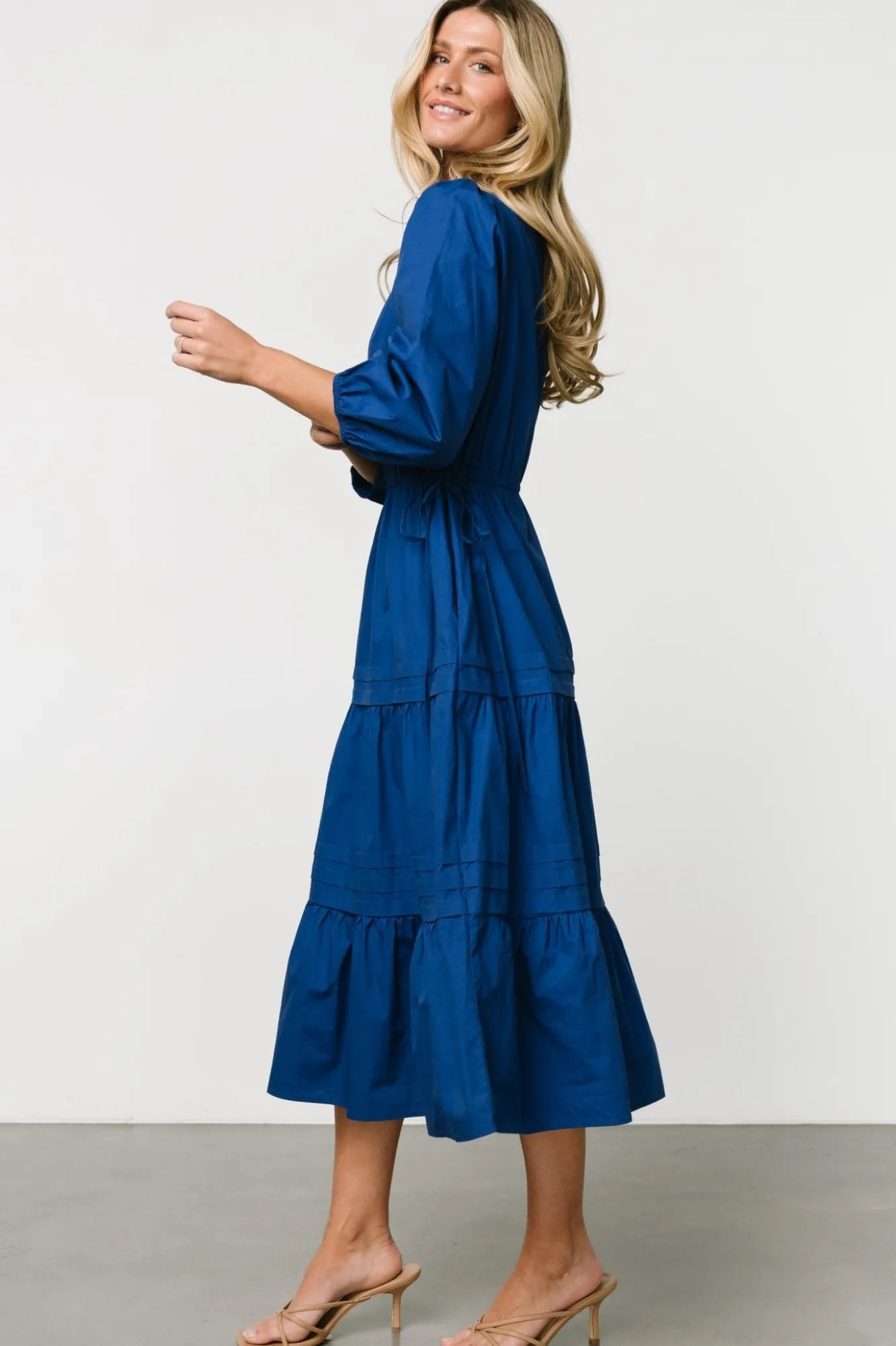 Baltic Born Santa Fe Poplin Midi Dress |